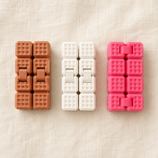 Cube angrage gaufré - Collection Trio